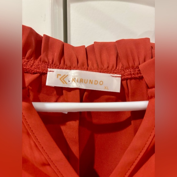 Burnt Orange Dress - Picture 3 of 3